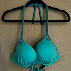 Two toned push up Bikini top